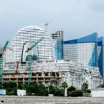 Crane and Rigging Support for Hospitality and Hotel Construction Projects - Red Tiger Cranes