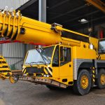 Tadano Demag AC 100-4L boom extended