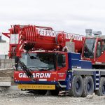 Liebherr LTM 1100 side view