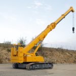 Liebherr LTR1100 boom extended