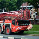 Terex Demag AC 160-1 chassis detail