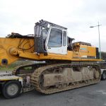 Transport Lowbed side view
